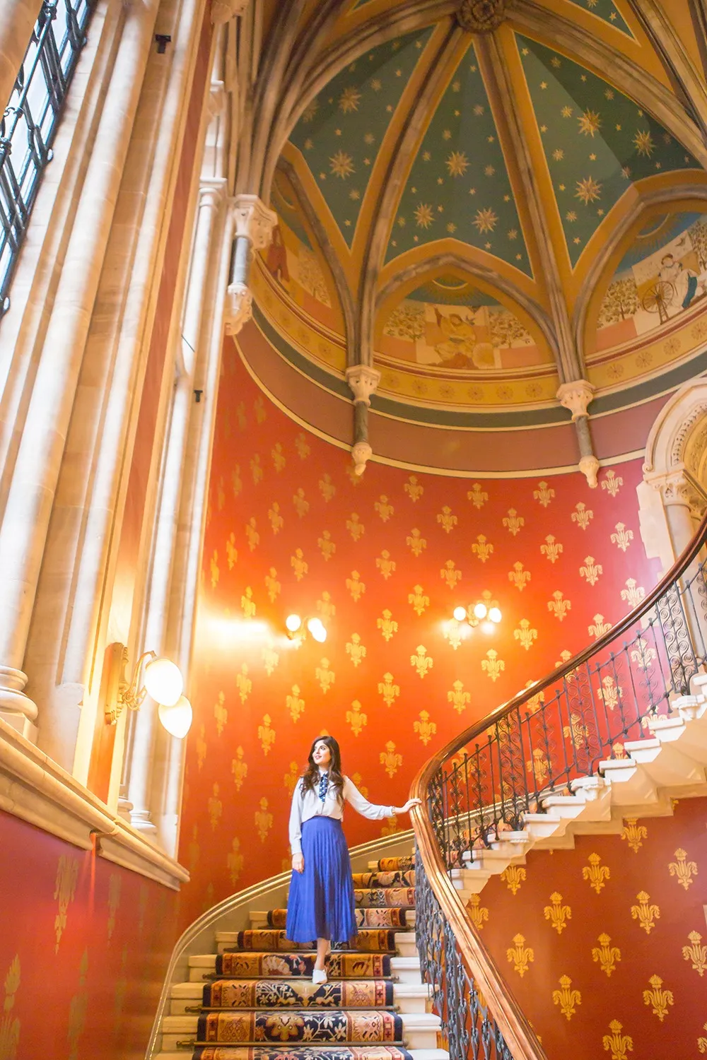 Inside the St. Pancras Renaissance Hotel