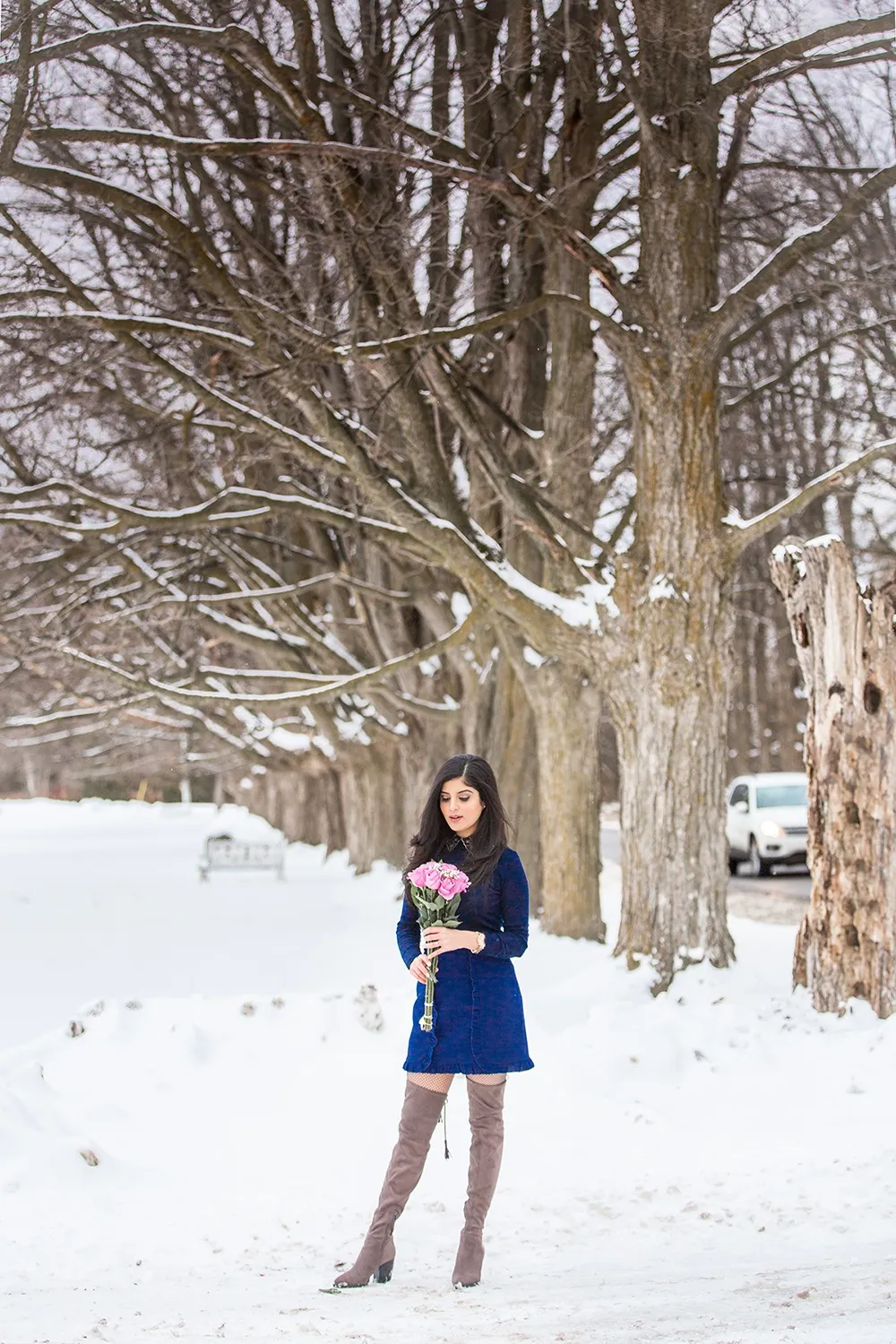 Chic Valentine's date night look