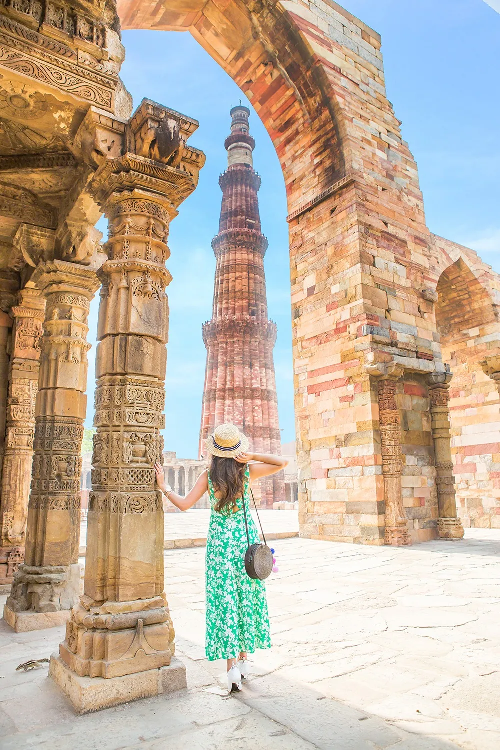Exploring New Delhi, India