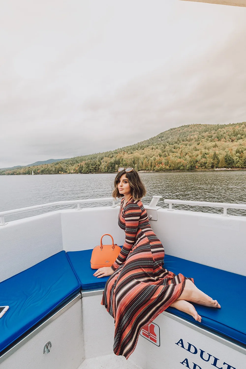Boat cruise on Lake Tremblant