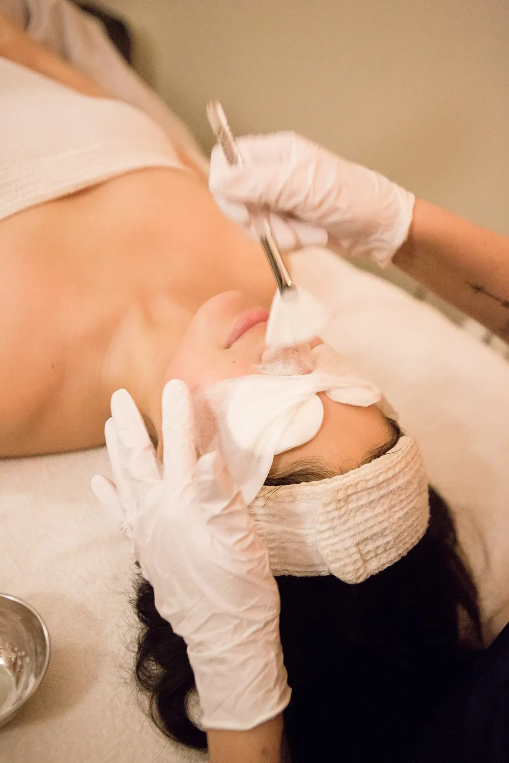 Firming eye cream from the facial regimen