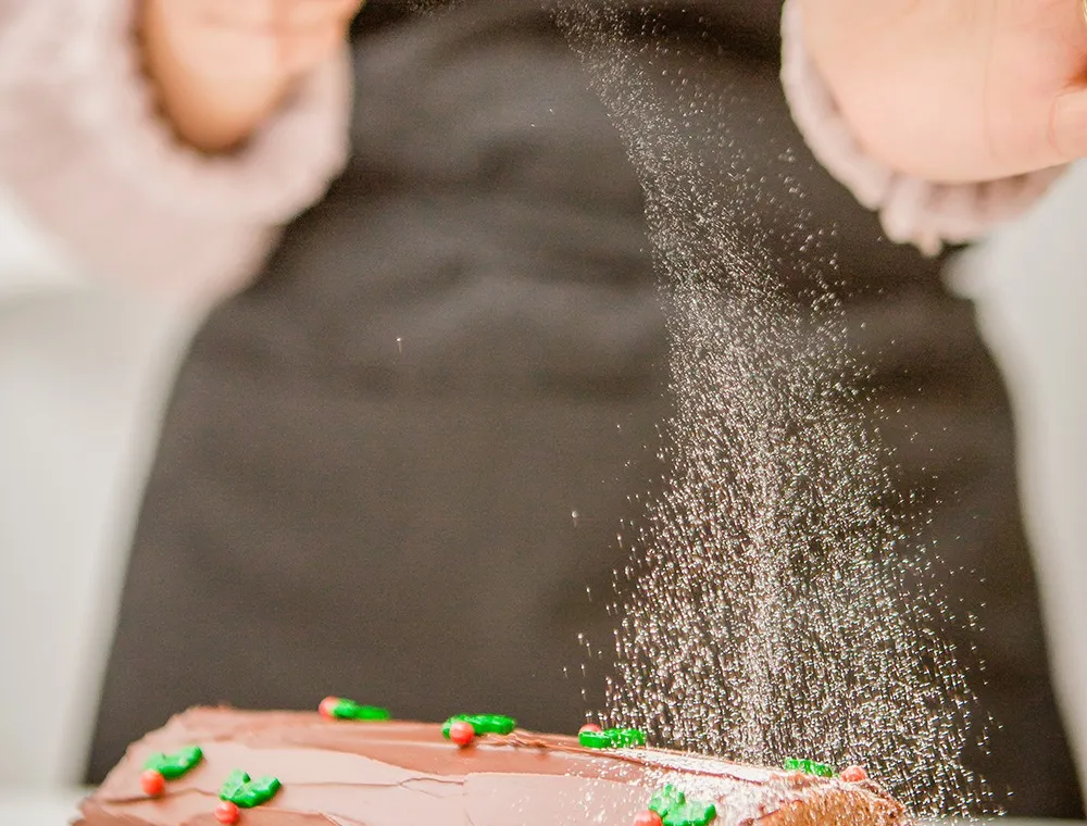 Bûche De Noël Au Chocolat