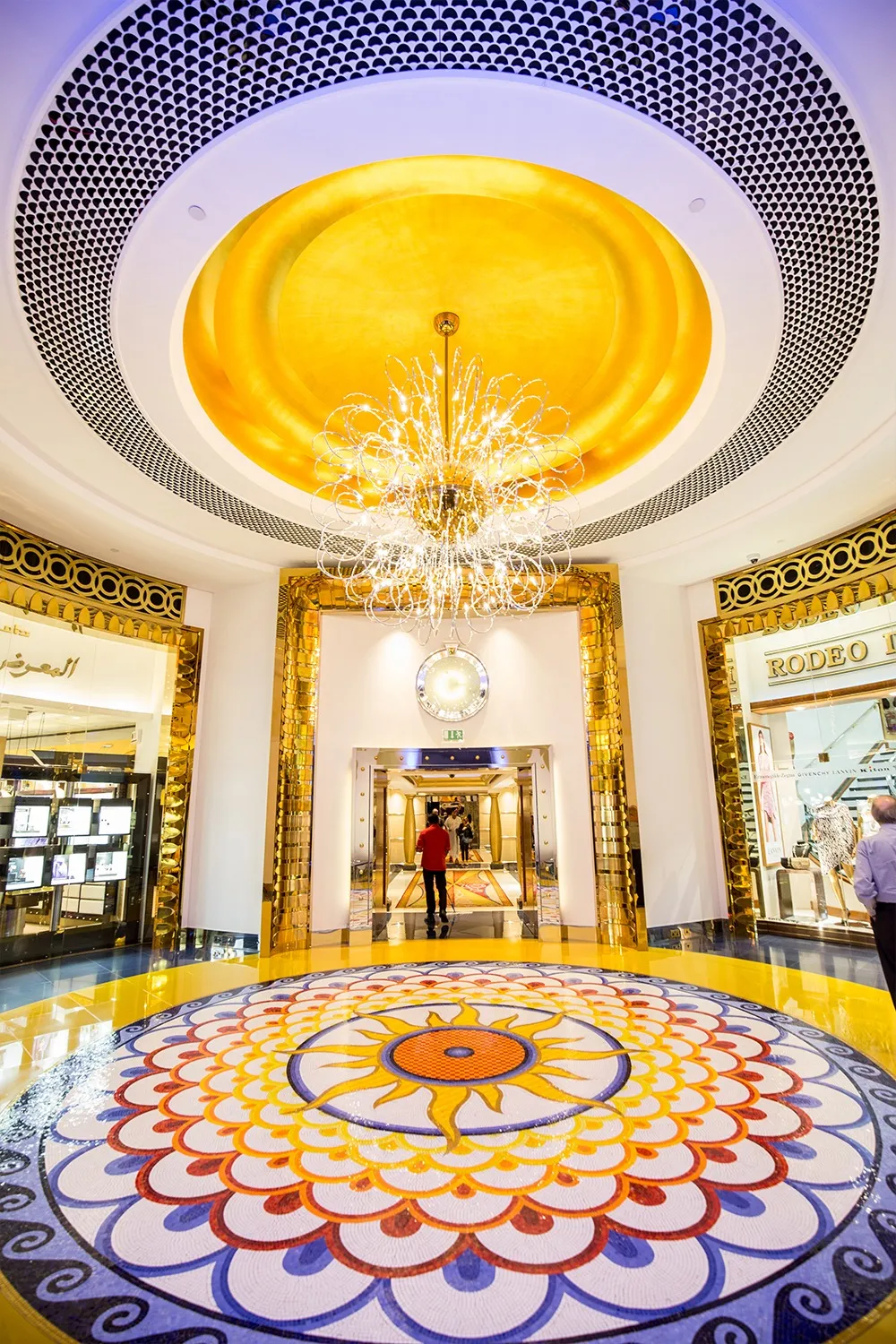 The luxurious Burj Al Arab in Dubai